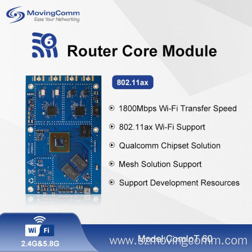 1800Mbps 802.11Ax Dual Band Ipq6000 OpenWrt Wifi6 Module